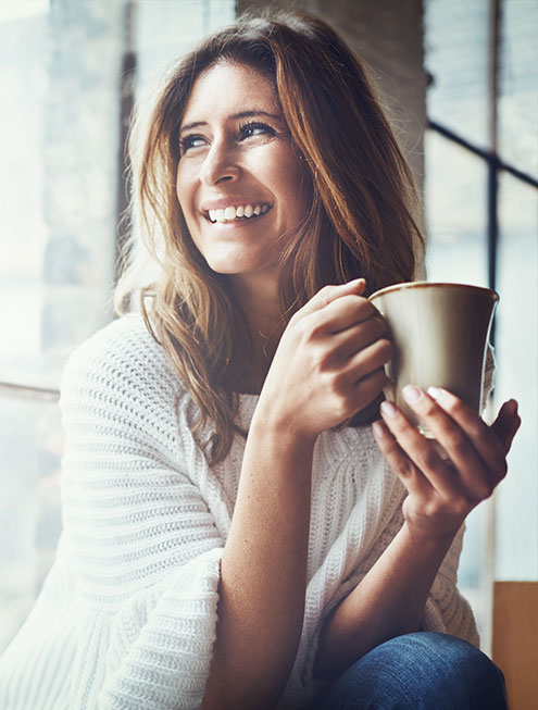 smiling woman